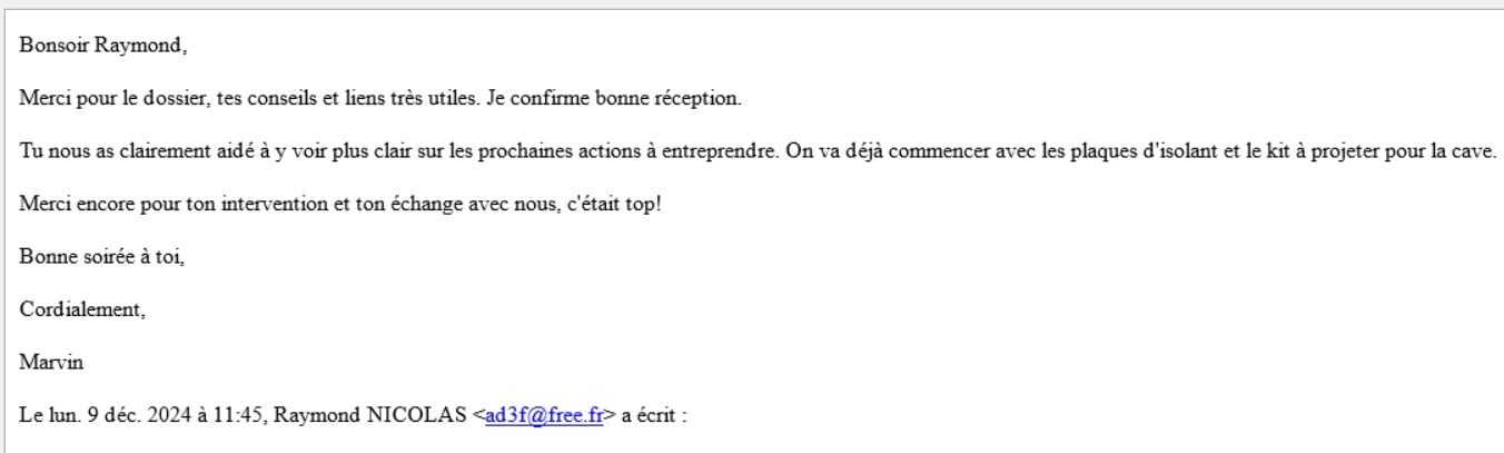 bilan thermique